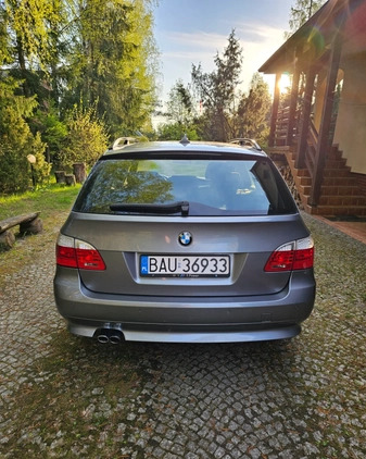 BMW Seria 5 cena 36000 przebieg: 341000, rok produkcji 2008 z Augustów małe 79